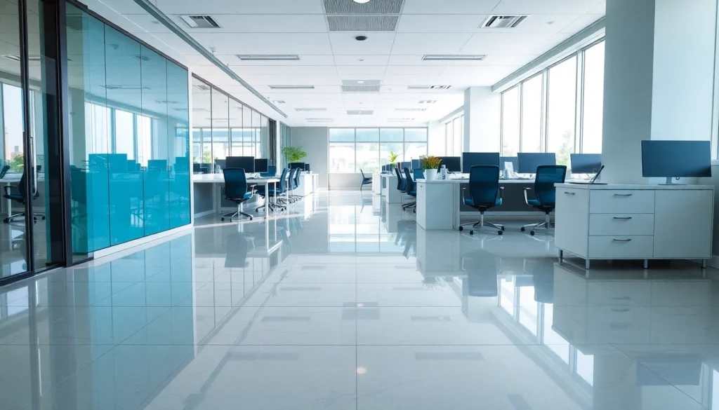 Jacksonville commercial cleaning services enhancing workspace cleanliness with professional techniques.