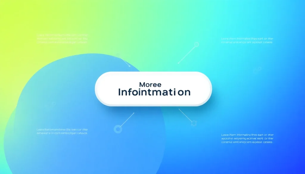 Engaging infographic illustrating a 'More Information' prompt for user interaction.