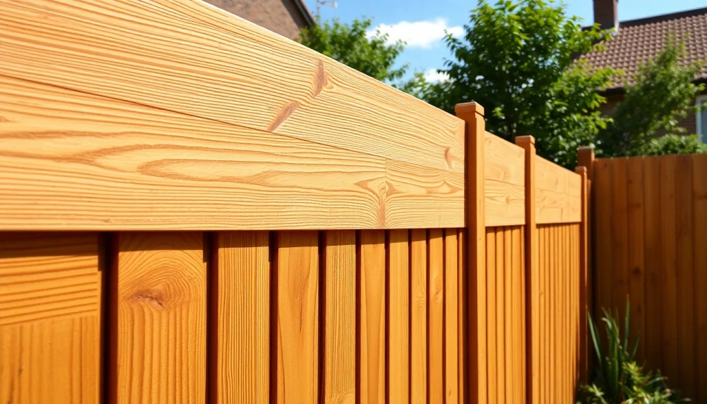 Professional fencing companies Manchester installing a sturdy wooden fence with expert precision.