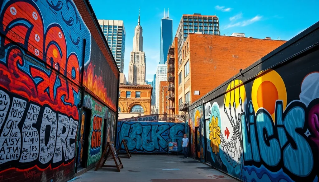 Discovering emerging artists in Chicago through vibrant street art and community engagement.