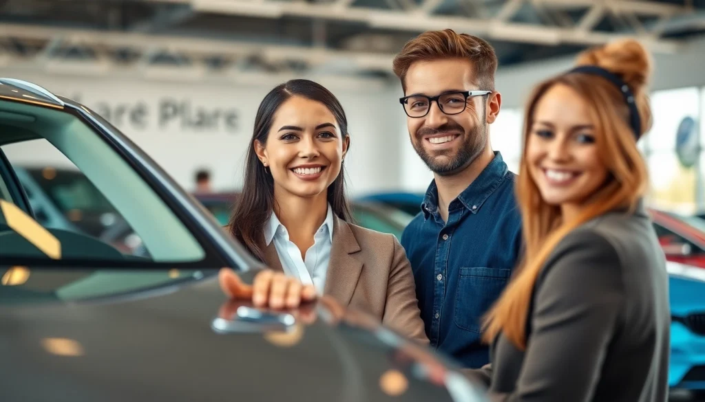 Experience seamless Part Exchange process with customer satisfaction at a busy dealership.
