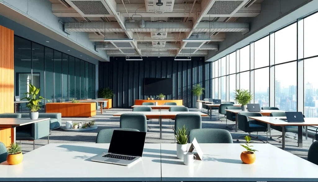 Discover a modern commercial office space for rent in Bangalore, featuring a vibrant and collaborative environment.