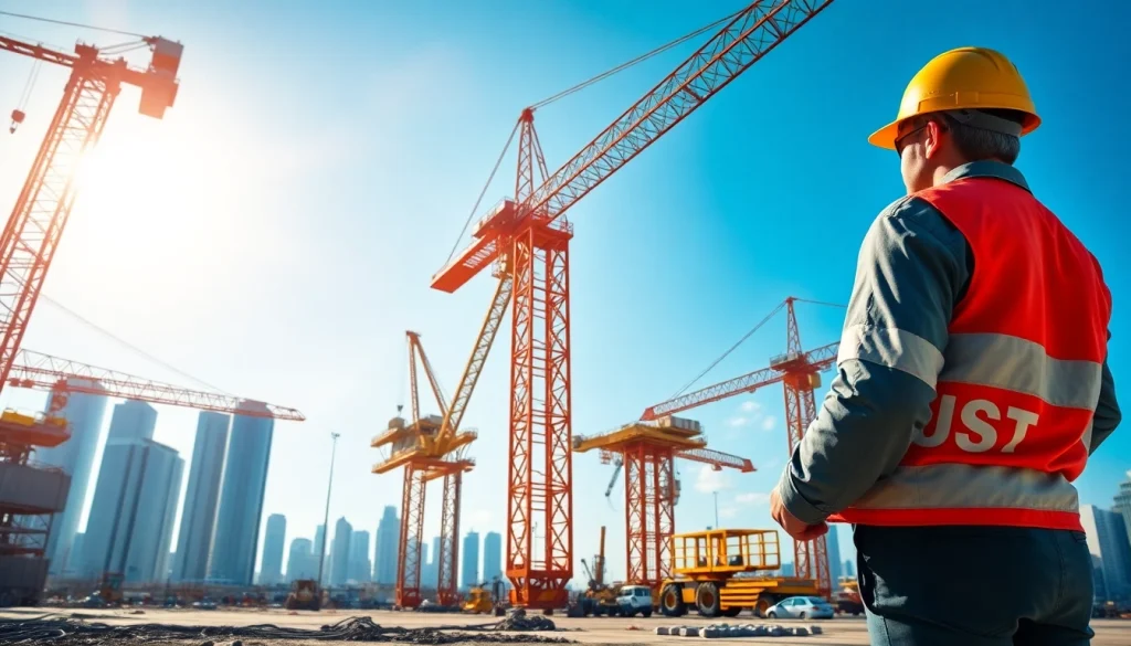 Get NVQ Level 4 Crane supervisor answers with expert guidance at a construction site.