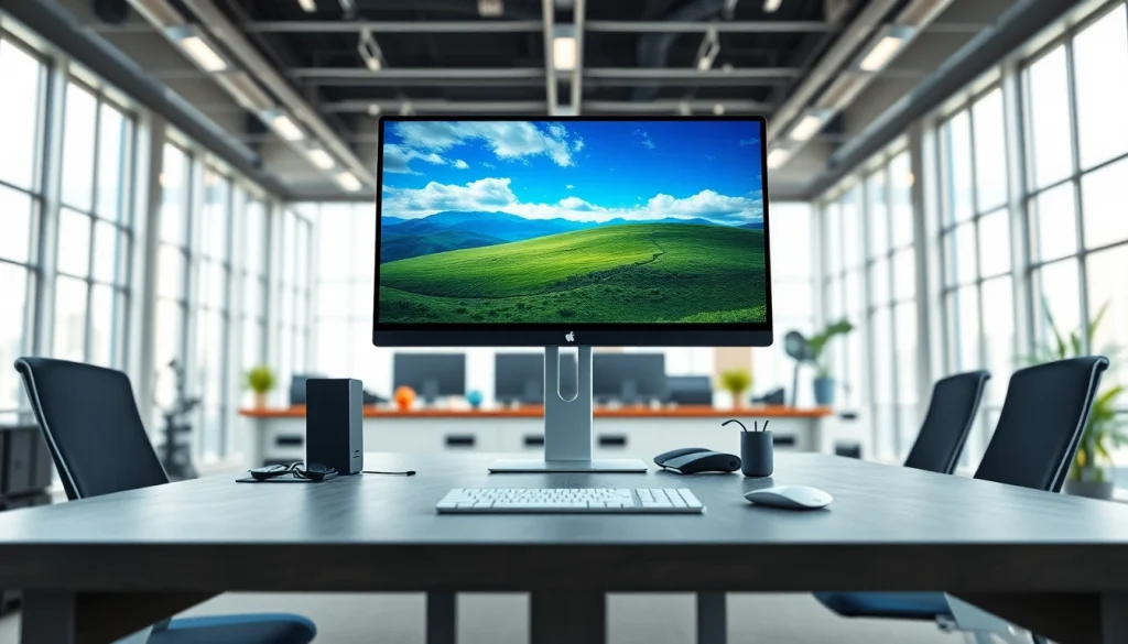 Maximize your productivity with a virtual desktop setup showcasing a modern workspace.