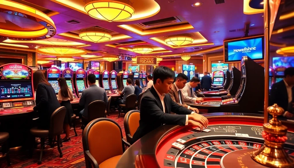 Experience the thrill of Trusted Online Casino Philippines 2025 with engaging gaming and vibrant atmosphere.