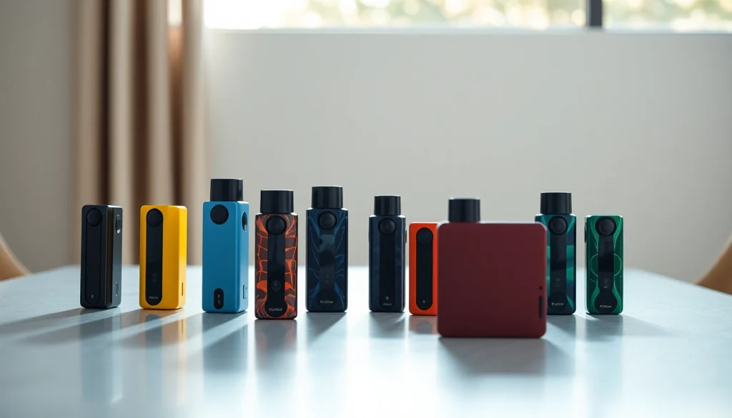 Explore our innovative pod kit collection with unique designs and features for an enhanced vaping experience.