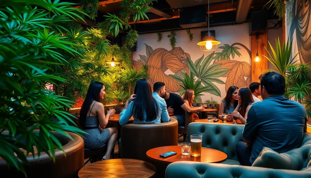 Discover a vibrant cannabis club scene in Barcelona at https://cannabisbcn.com with lively social interactions.