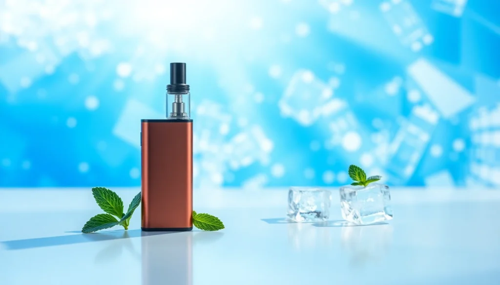 Experience the Elf Bar Ice King 30000, a stylish disposable vape with cool features and icy flavors.