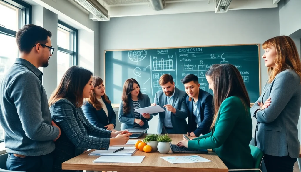 Collaborative business environment showcasing diverse individuals at https://inbusinessphx.com.