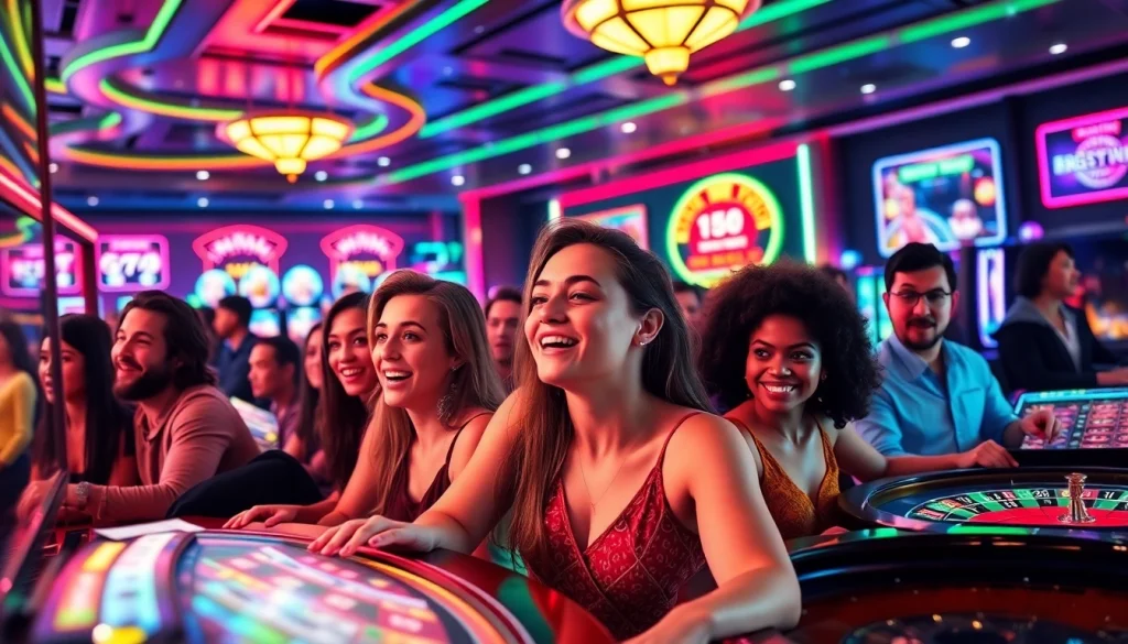 Experience excitement with diverse players in a lively online casino, play casino online.