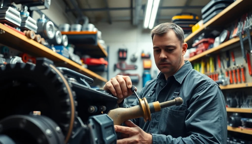Discover how to maintain your Jerr Dan Parts effectively in a professional workshop setting.