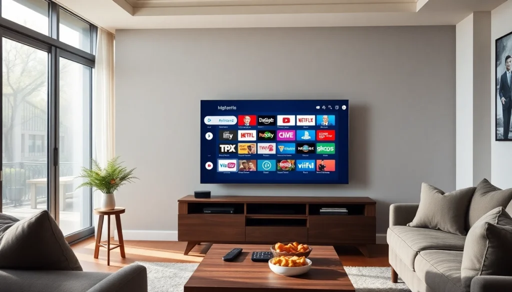 Comprar IPTV ofrece entretenimiento diversificado en un ambiente moderno y acogedor.