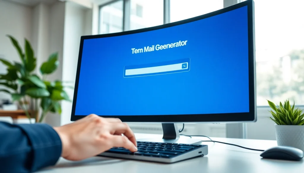 Generate temp mail addresses seamlessly with a user-friendly interface.