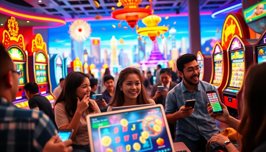 สนุกกับสล็อตออนไลน์ เกมที่มอบประสบการณ์คาสิโนออนไลน์อันน่าตื่นเต้น